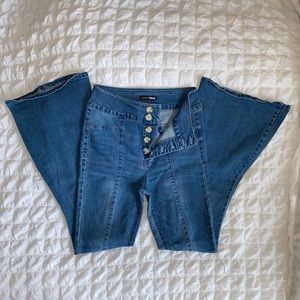 FashionNova Super Flare Jeans